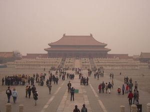 "Dicke Luft" über Peking Foto: photocase/p4tr4sch